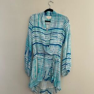 Rococo Sand woman’s Blue and White mini dress in excellent condition